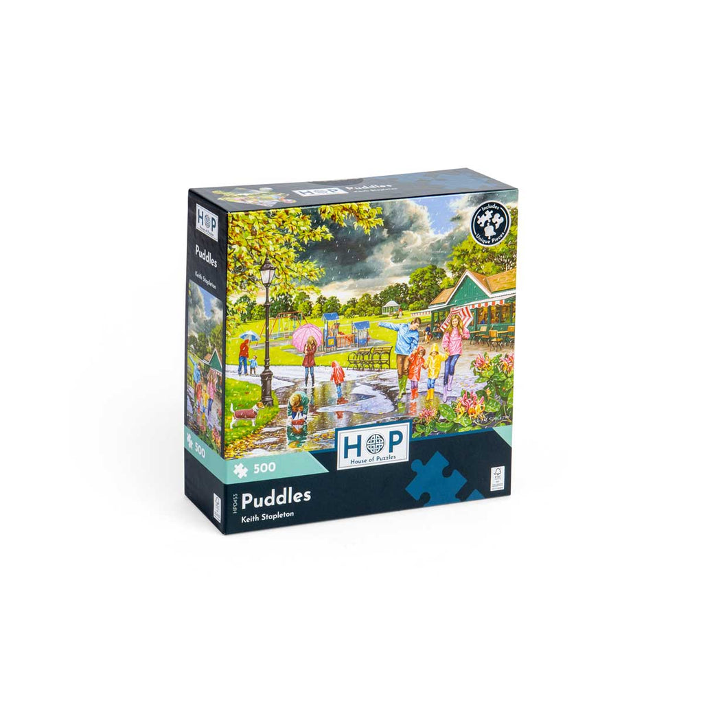 Puddles - 500 Piece - House of Puzzles