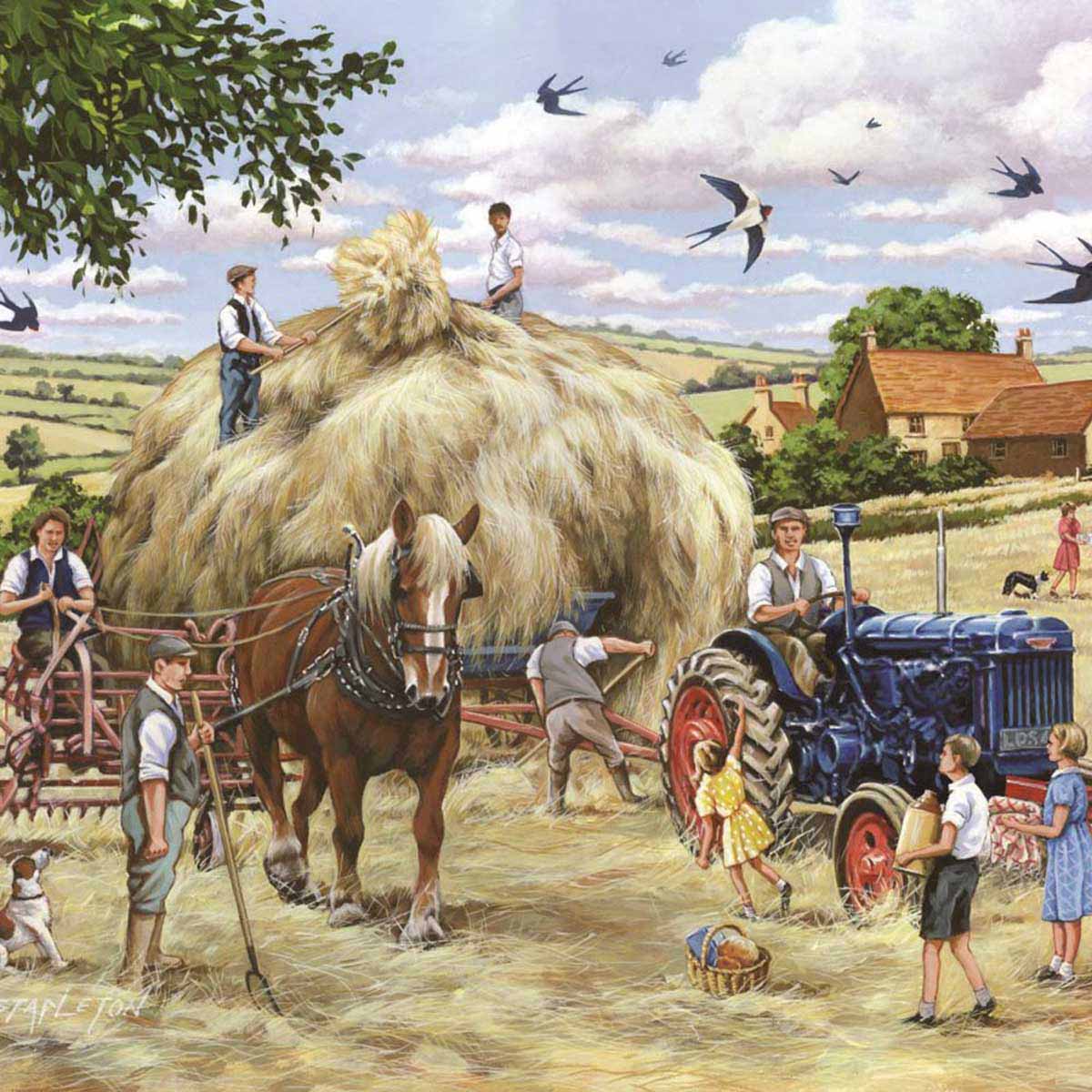 Making Hay - Big 500 Piece - House of Puzzles