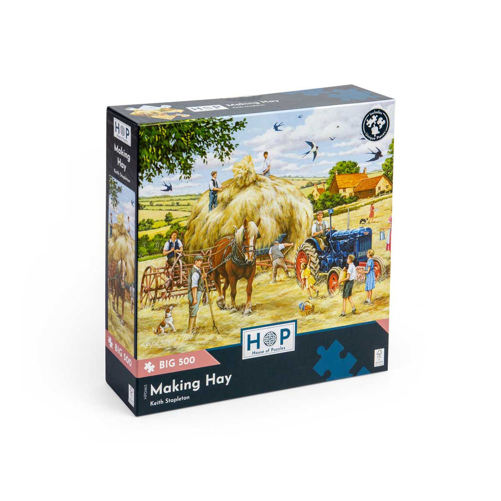 Making Hay - Big 500 Piece - House of Puzzles