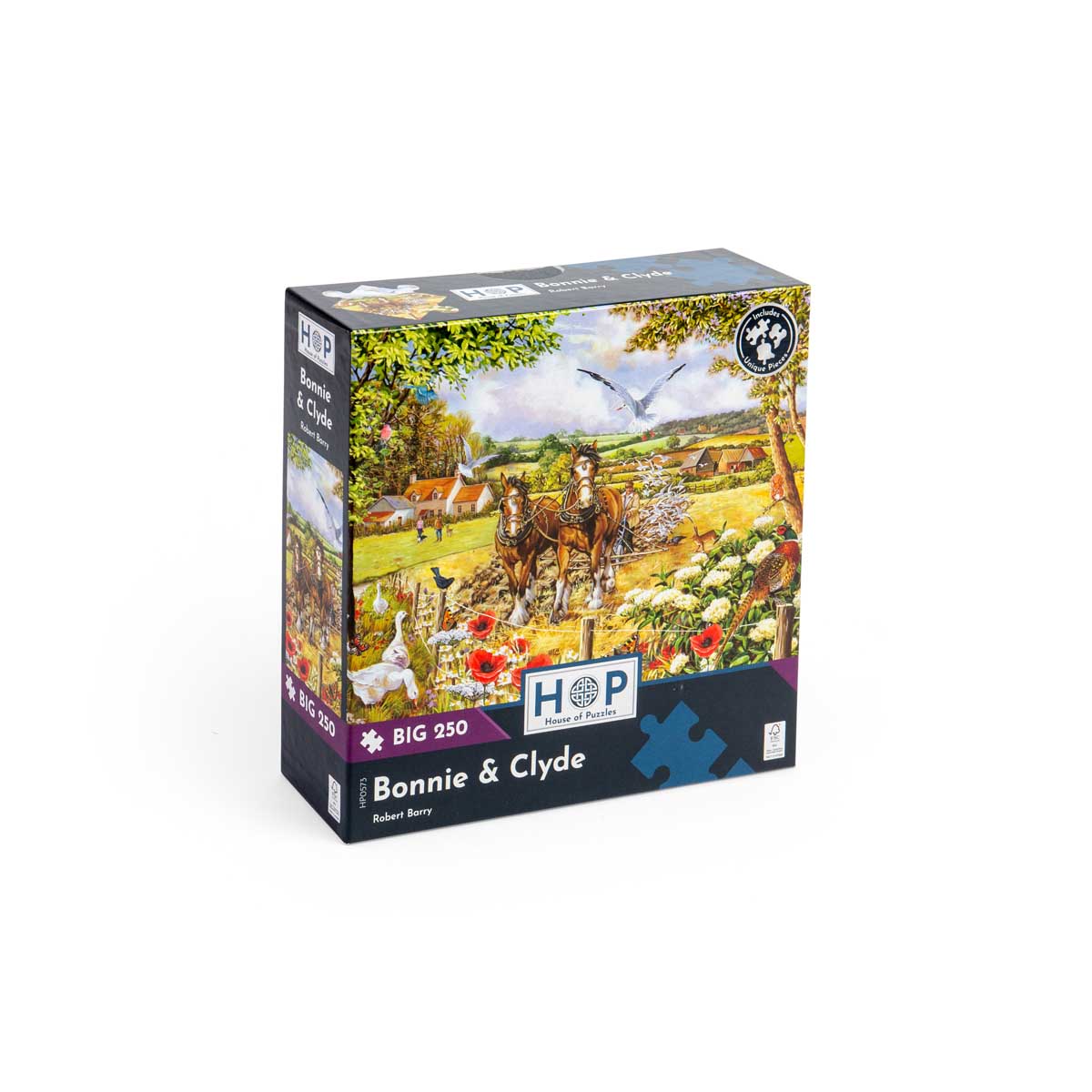 Bonnie & Clyde - Big 250 Piece - House of Puzzles