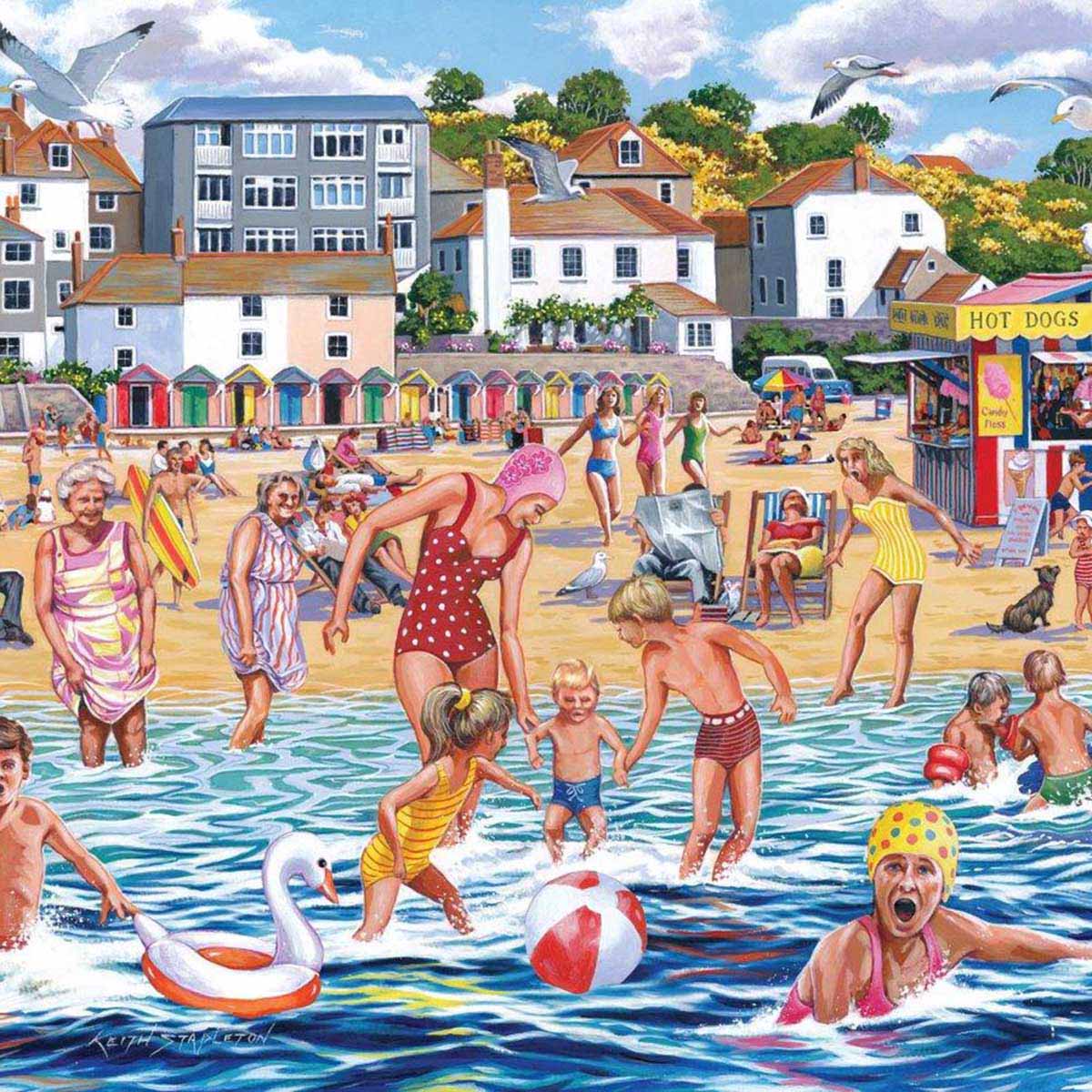 Chilly Dip - 1000 Piece - House of Puzzles