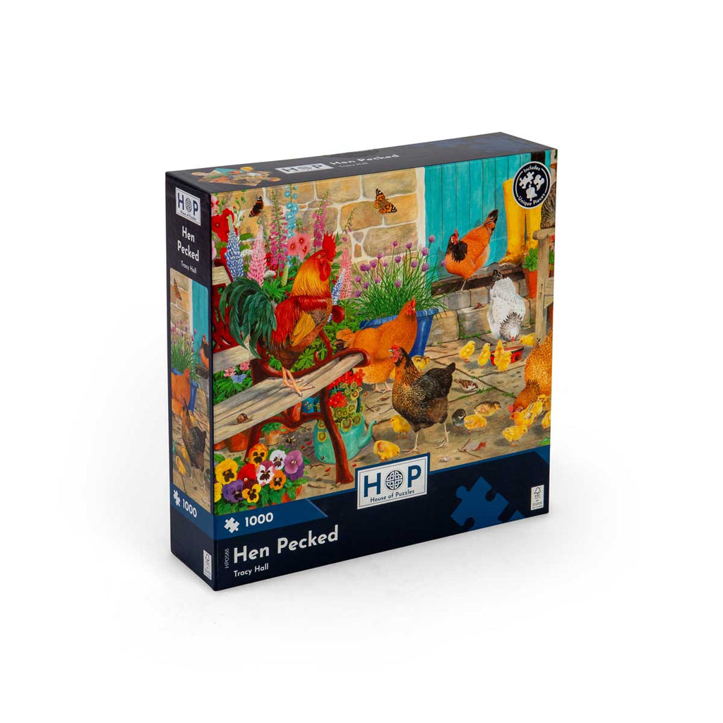 Hen Pecked - 1000 Piece - House of Puzzles