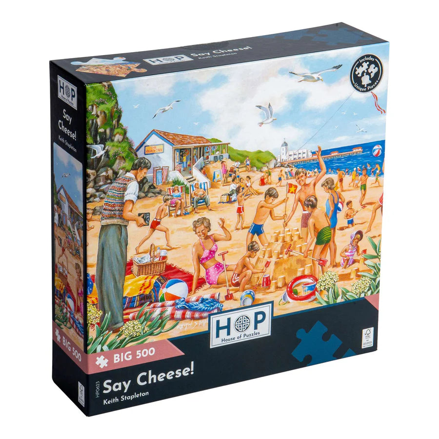 Say Cheese! - Big 500 Piece - House of Puzzles