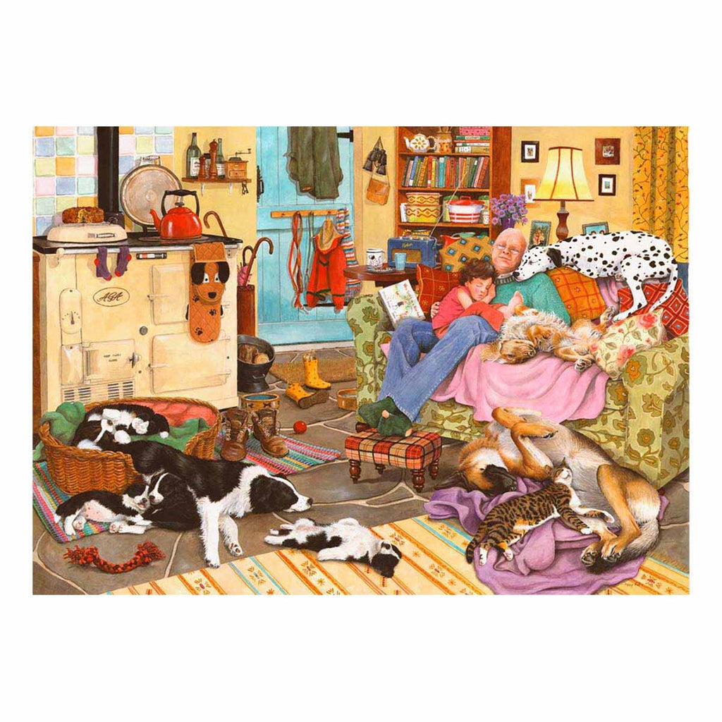 Dog Tired - 1000 Piece - House of Puzzles