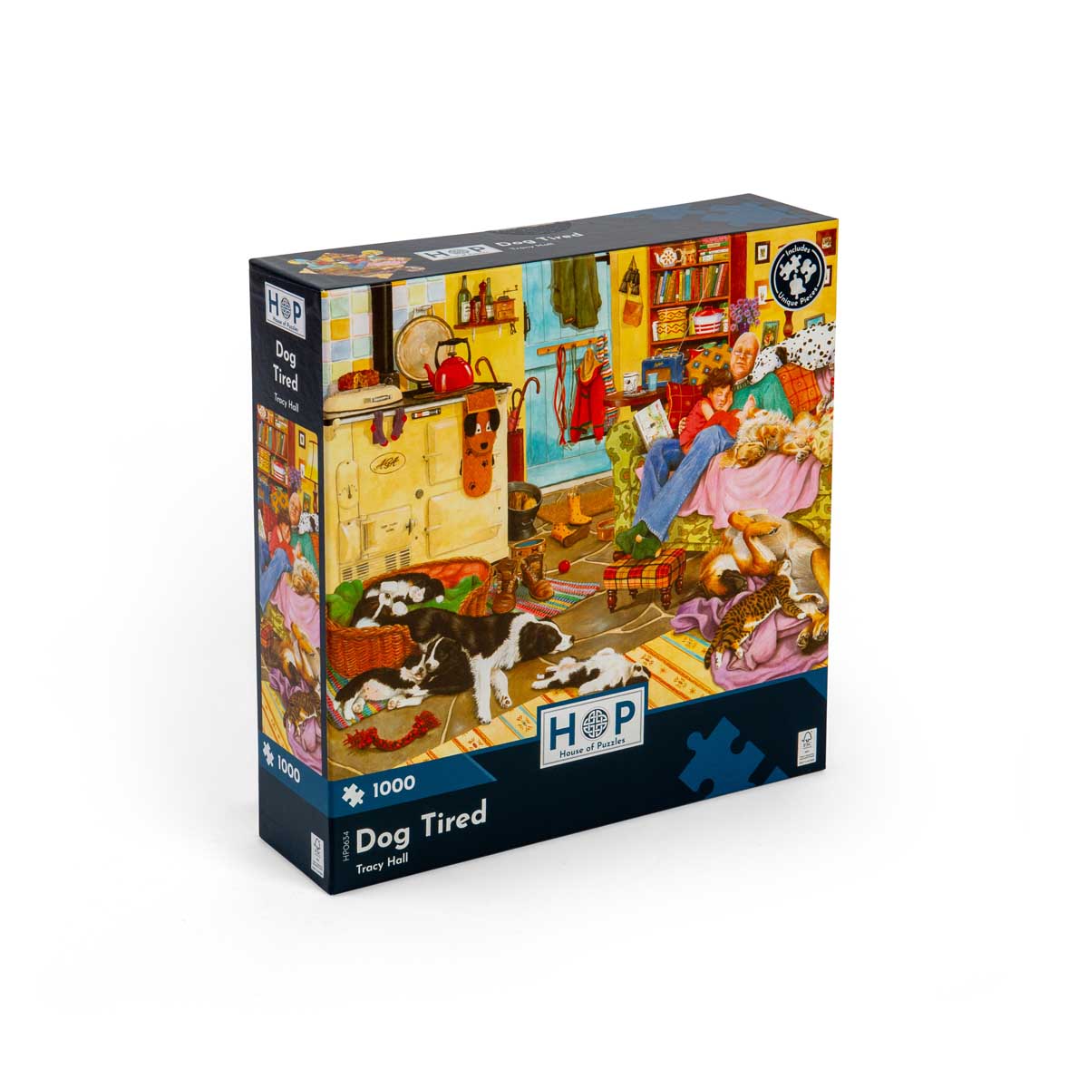 Dog Tired - 1000 Piece - House of Puzzles