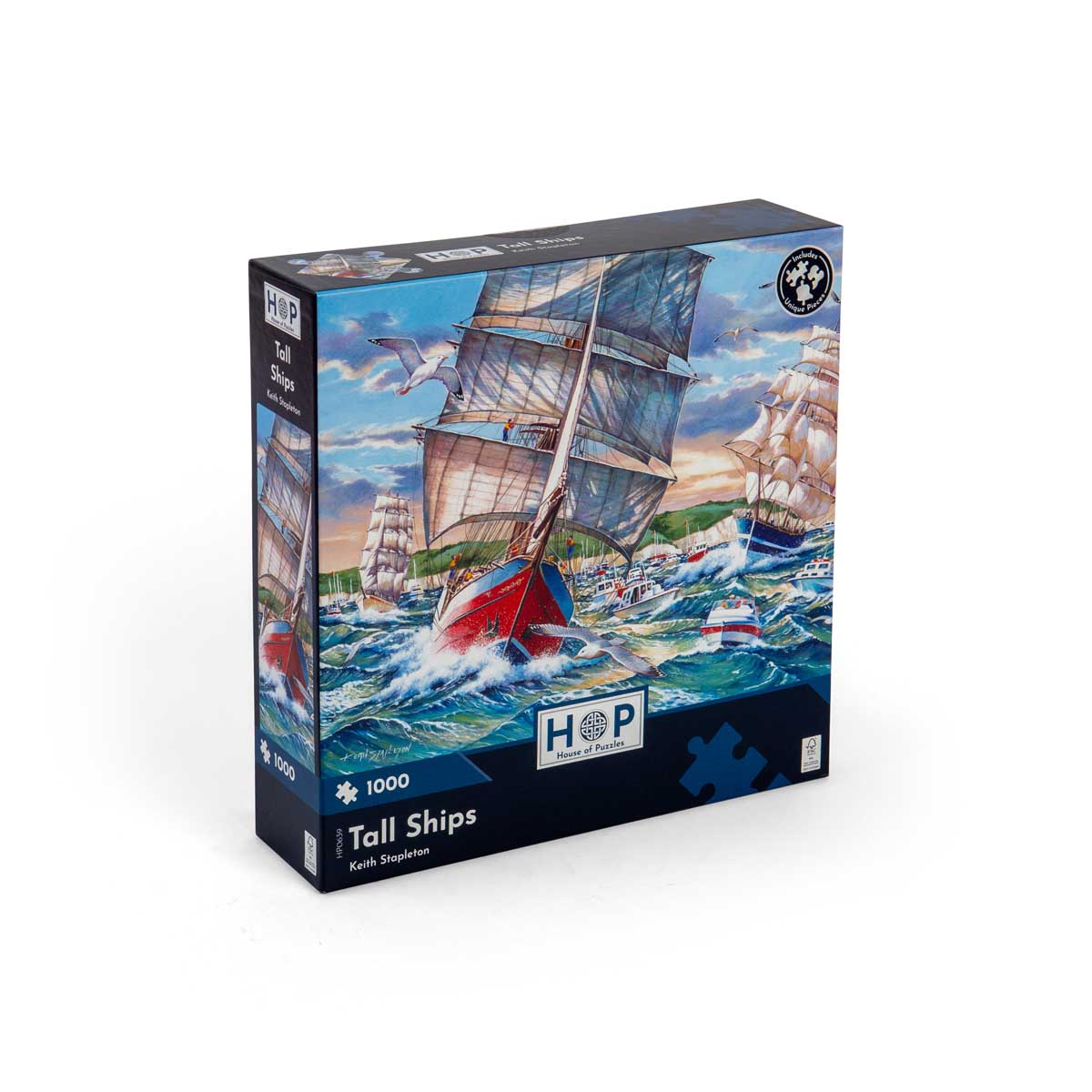 Tall Ships - 1000 Piece - House of Puzzles