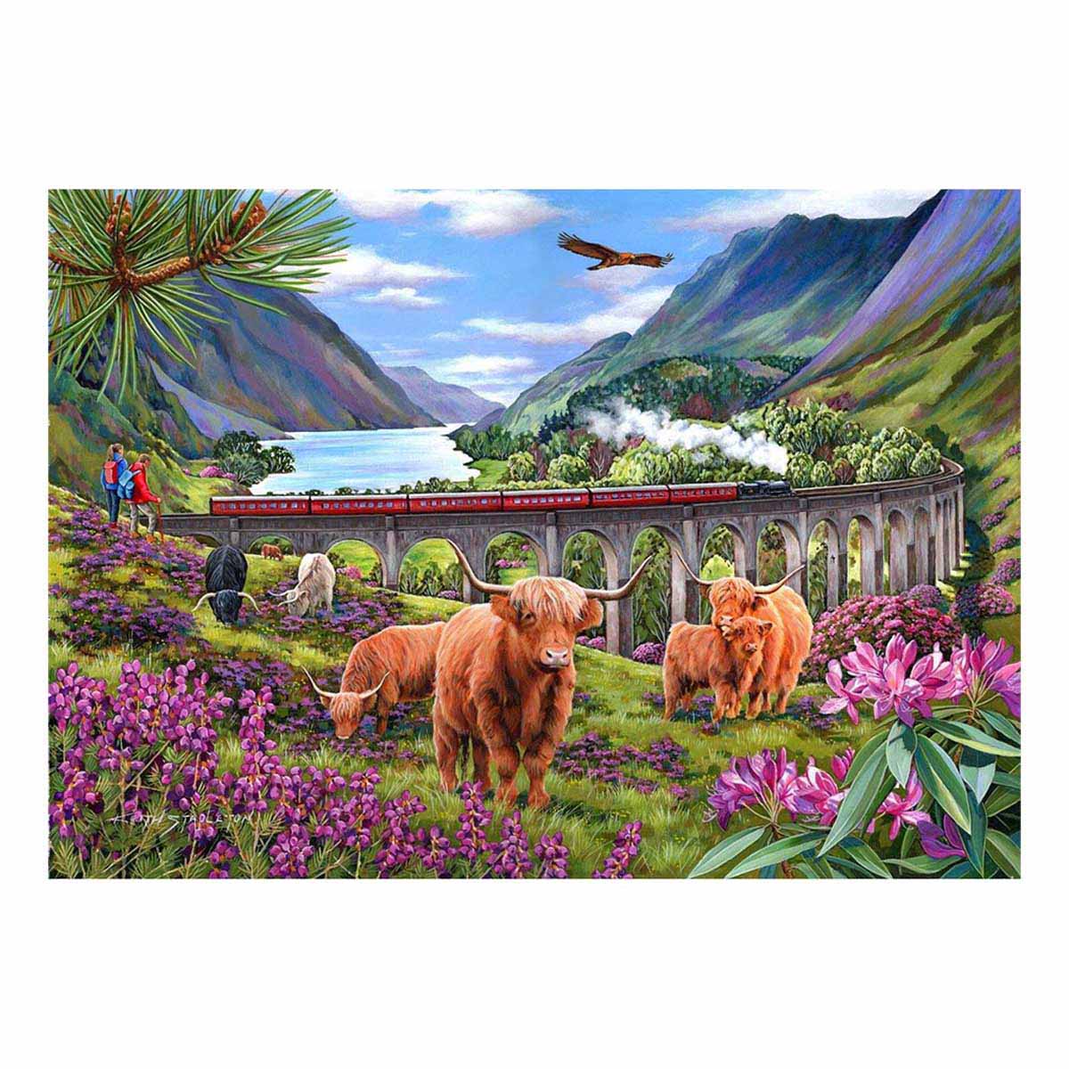 Glenfinnan Ladies - Big 500 Piece - House of Puzzles