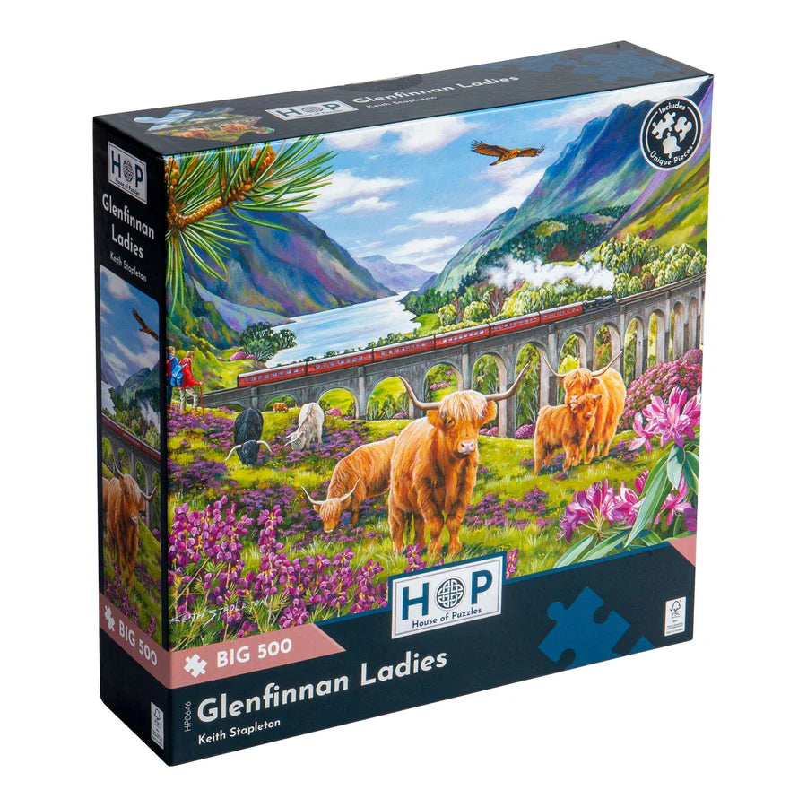 Glenfinnan Ladies - Big 500 Piece - House of Puzzles