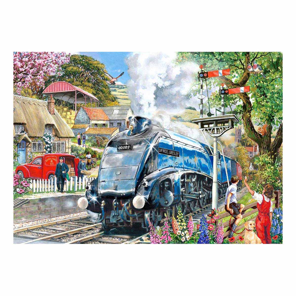 Knight Train - Big 500 Piece - House of Puzzles