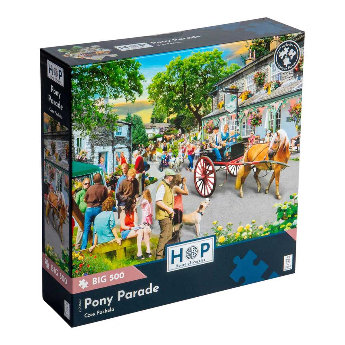 Pony Parade - Big 500 Piece - House of Puzzles