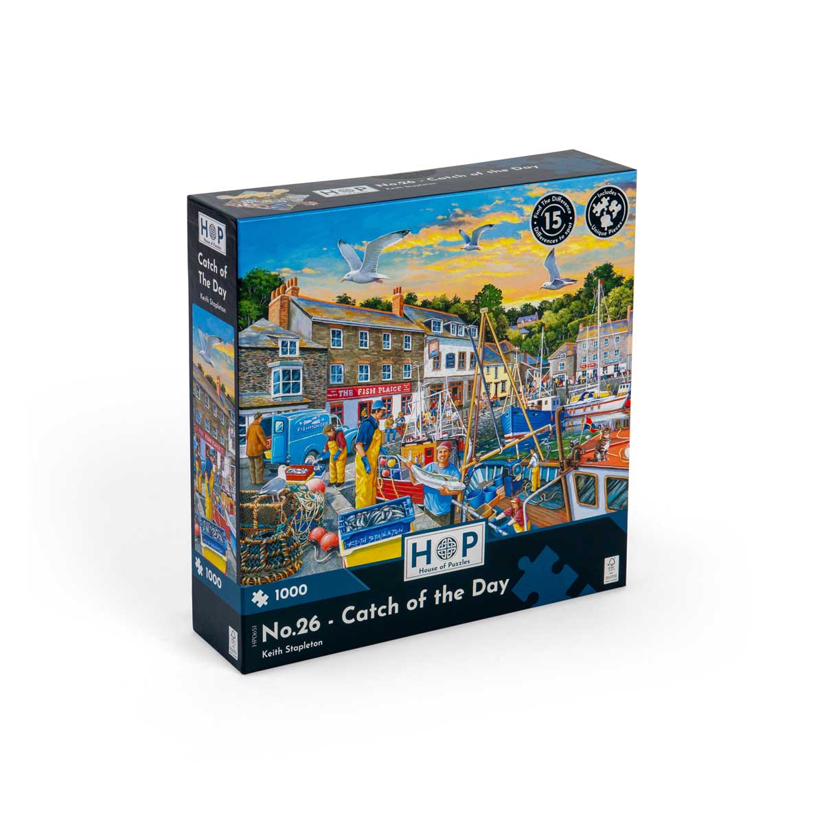 Catch Of The Day - 1000 Piece - House of Puzzles