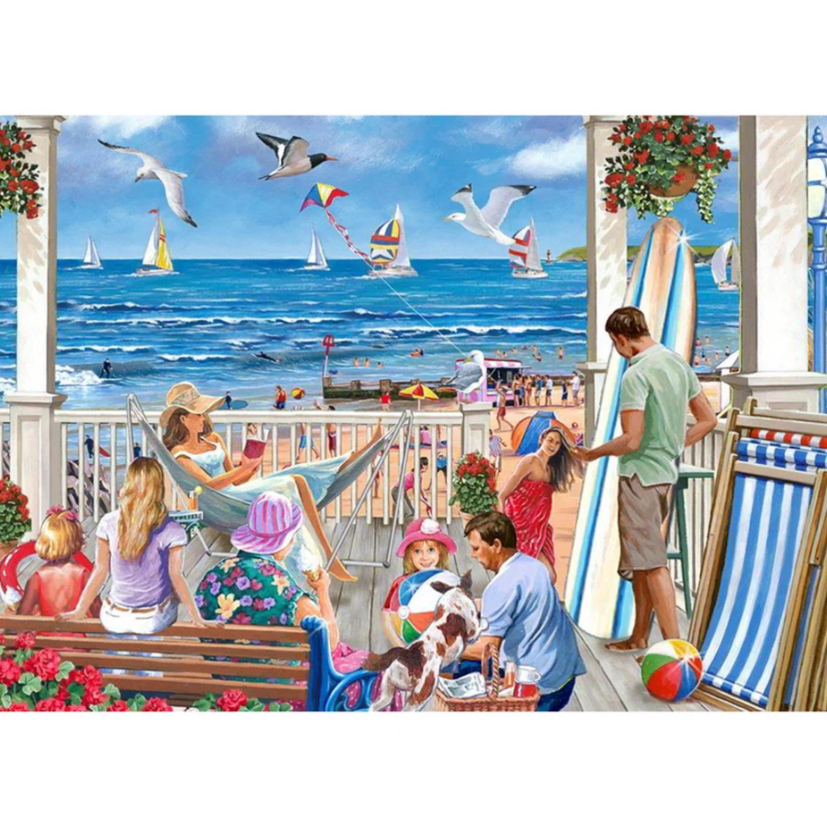 All On Deck - 1000 Piece - House of Puzzles