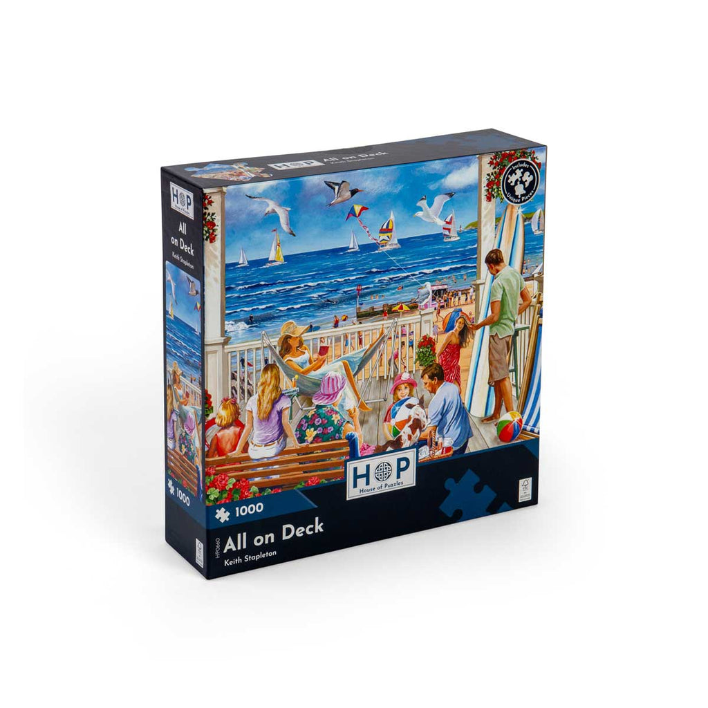 All On Deck - 1000 Piece - House of Puzzles