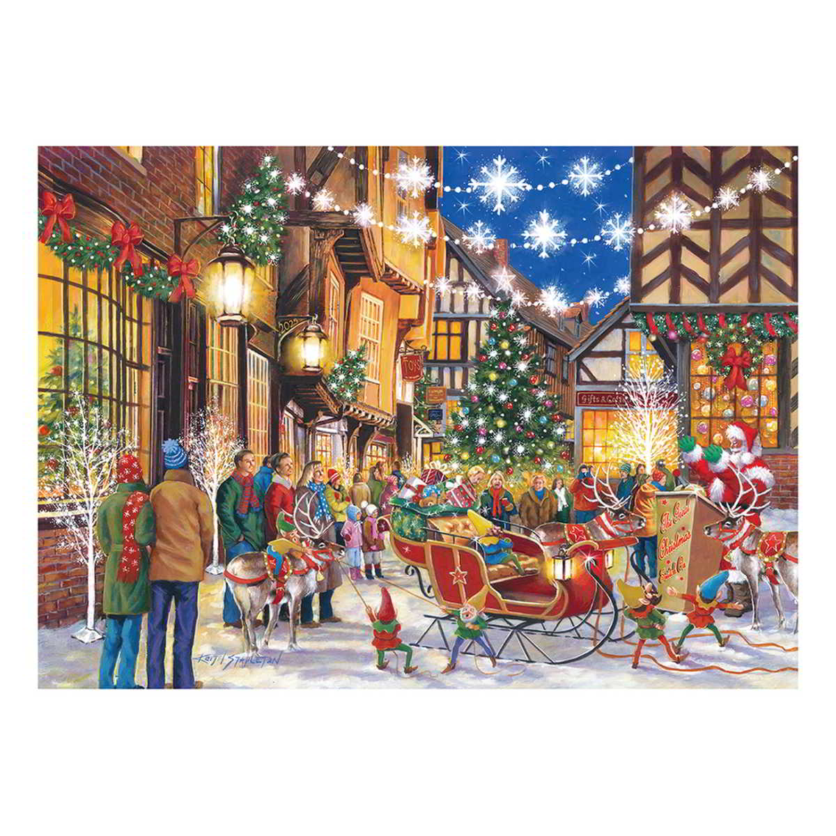 Santa Switch On - 500 Piece - House of Puzzles