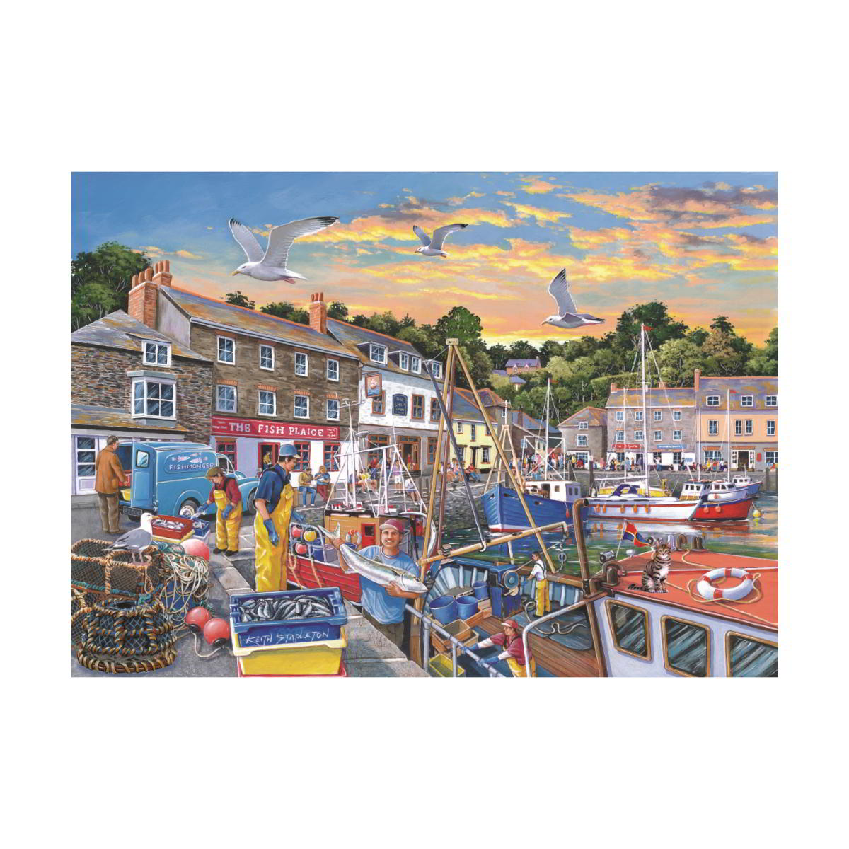 Catch of the Day - Big 500 Piece - House of Puzzles