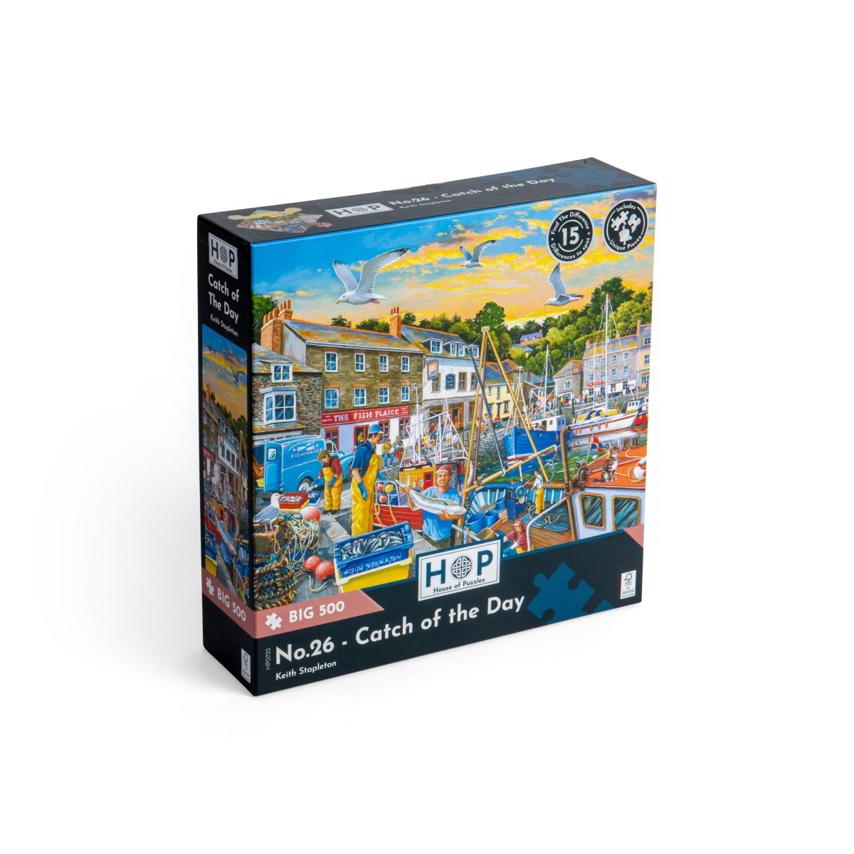 Catch of the Day - Big 500 Piece - House of Puzzles