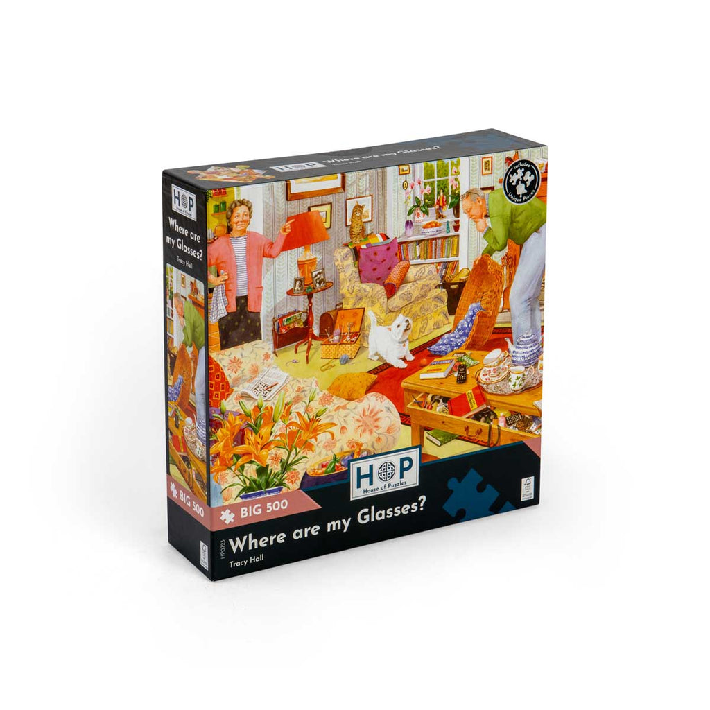 Where are My Glasses? - Big 500 Piece - House of Puzzles