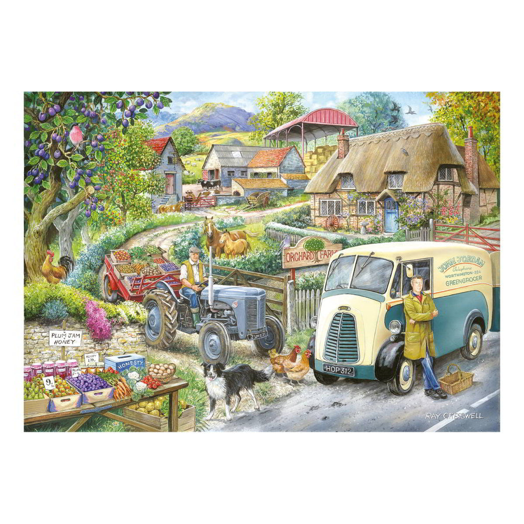 Plum Jam - 500 Piece - House of Puzzles