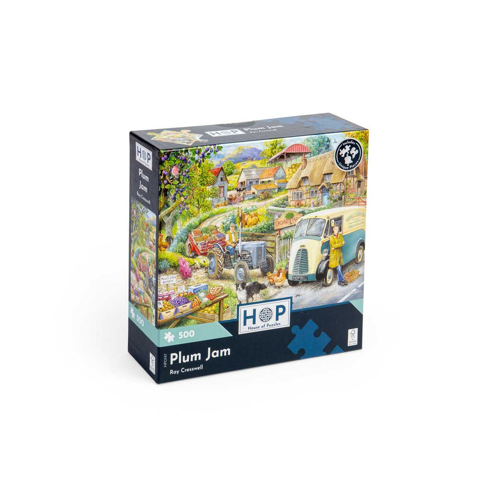 Plum Jam - 500 Piece - House of Puzzles
