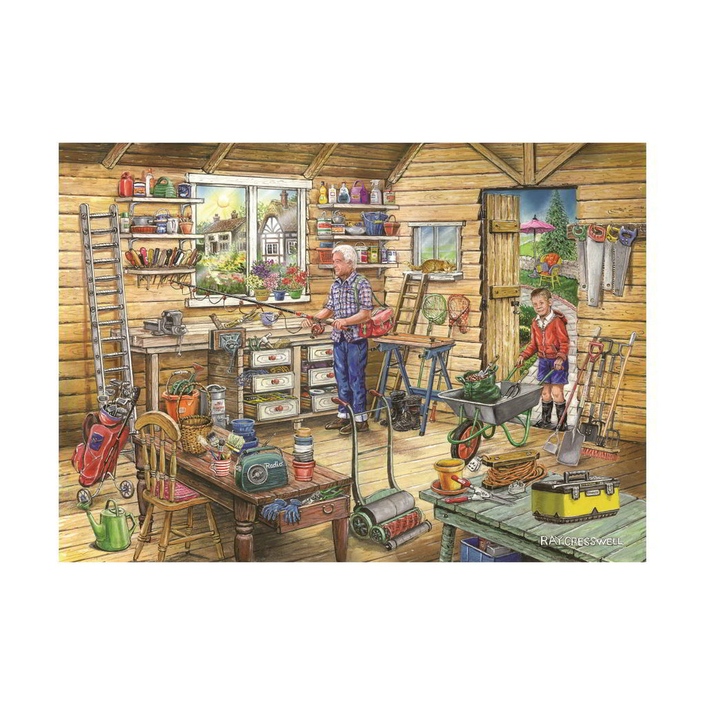 Fred's Shed - 500 Piece - House of Puzzles