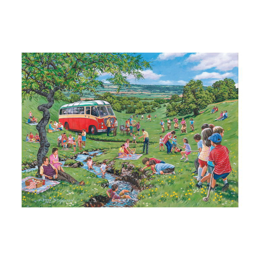 Sunday Picnic - 500 Piece - House of Puzzles