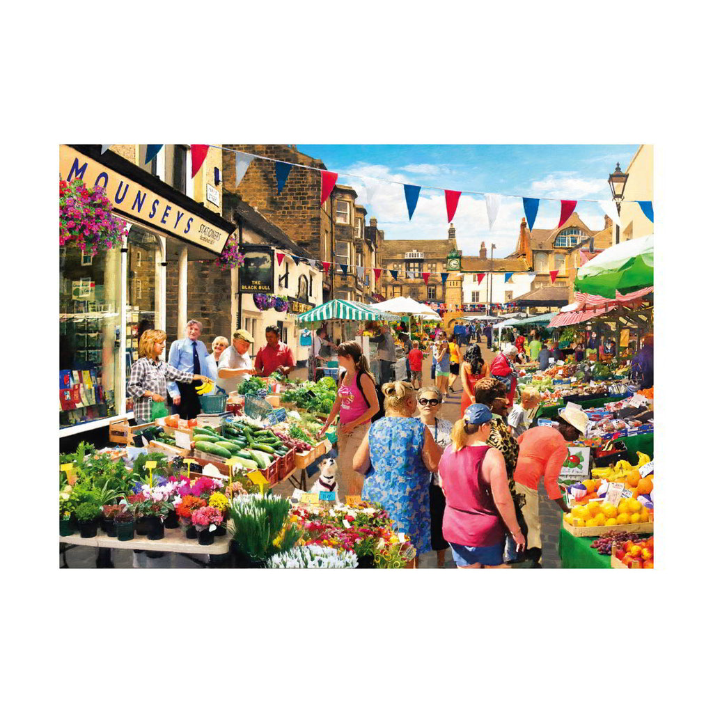 Street Market - 500 Piece - House of Puzzles