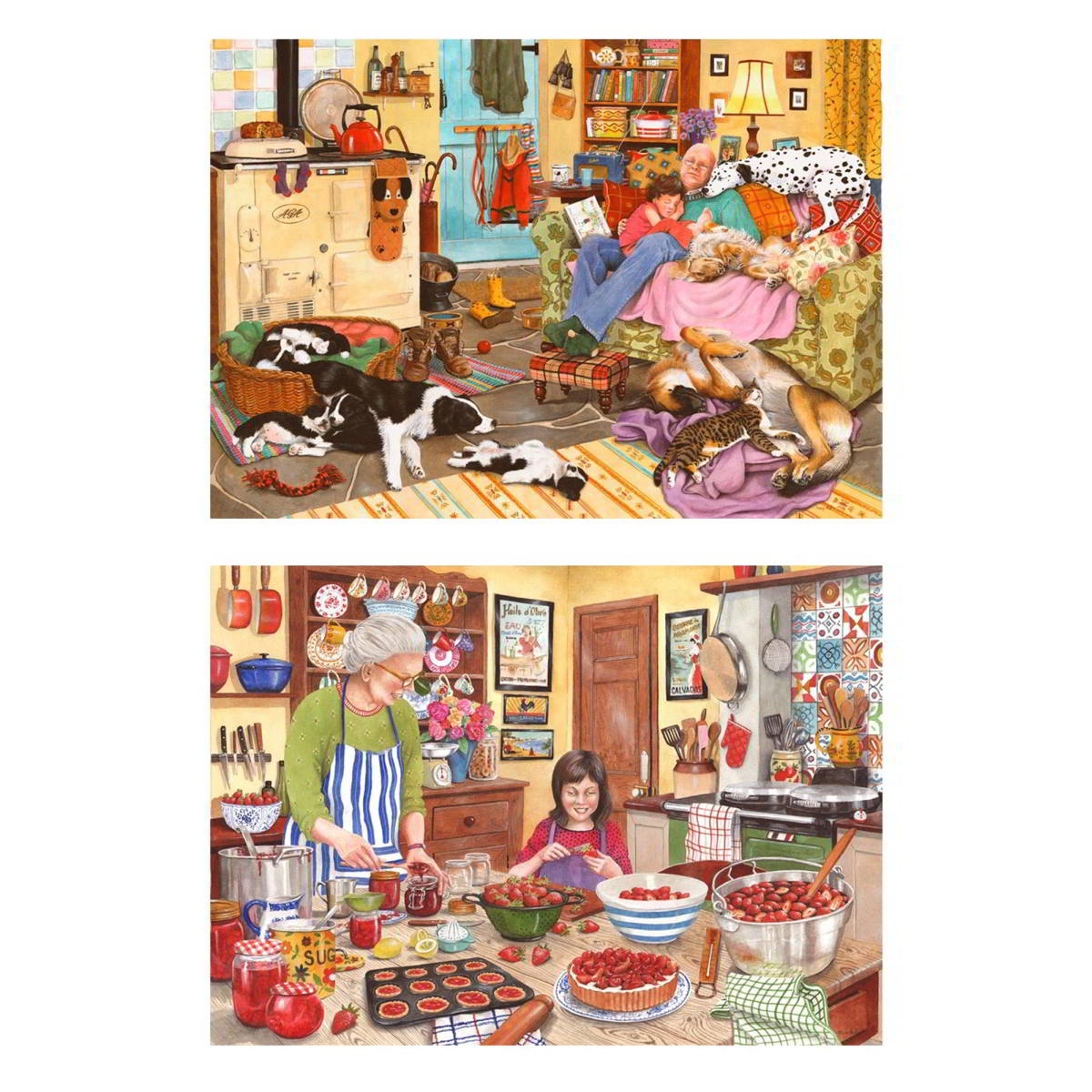 Heart Of The Home - 2 x Big 500 Piece - House of Puzzles