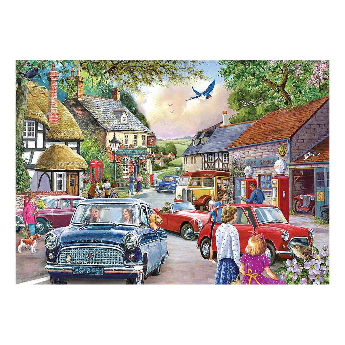 Five Bob A Gallon - 1000 Piece - House of Puzzles