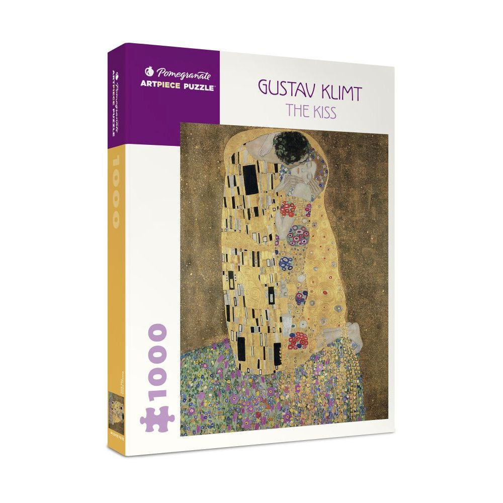 Gustav Klimt: The Kiss — 1000 Piece Pomegranate Jigsaw Puzzle