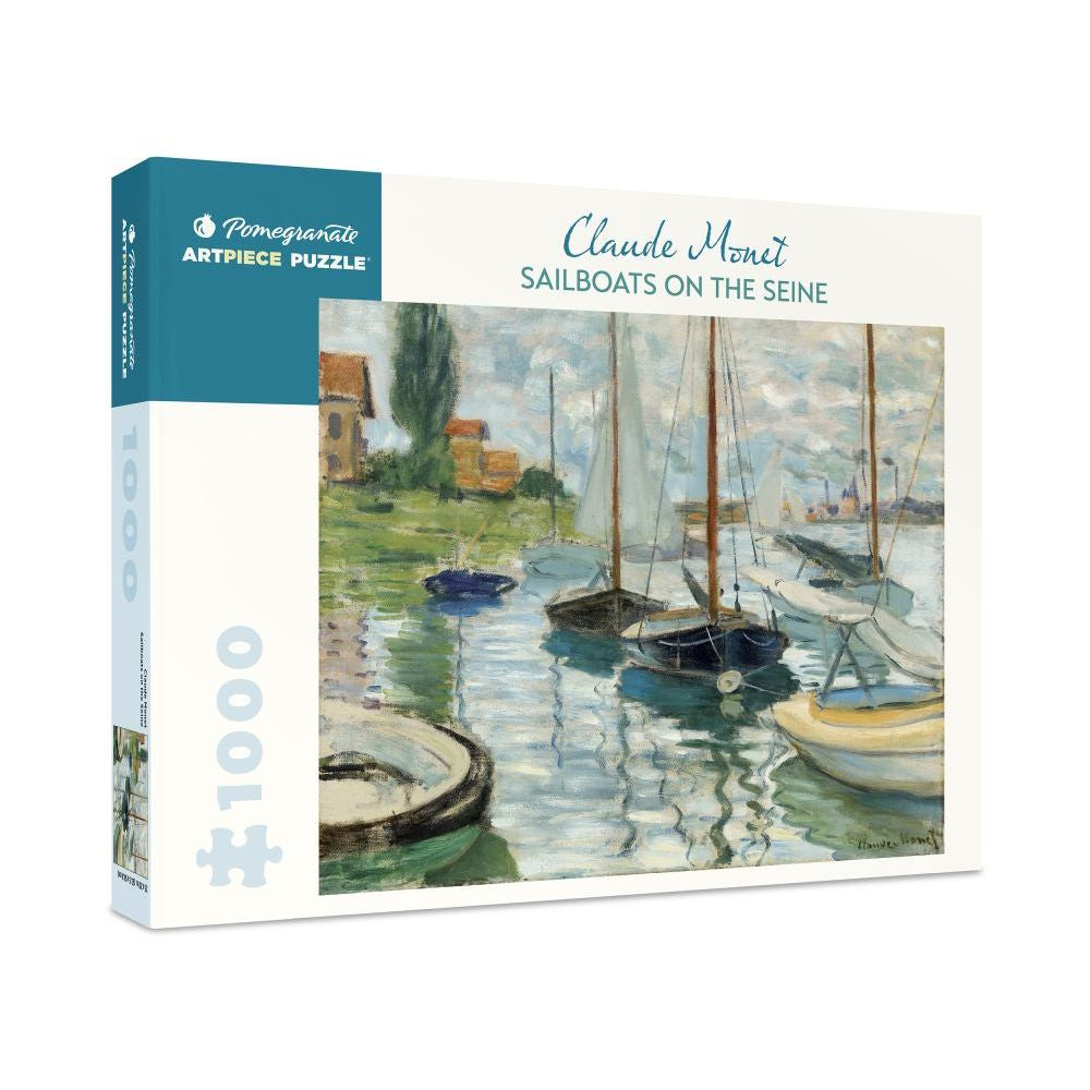 Claude Monet: Sailboats - 1000 Piece Pomegranate Jigsaw Puzzle