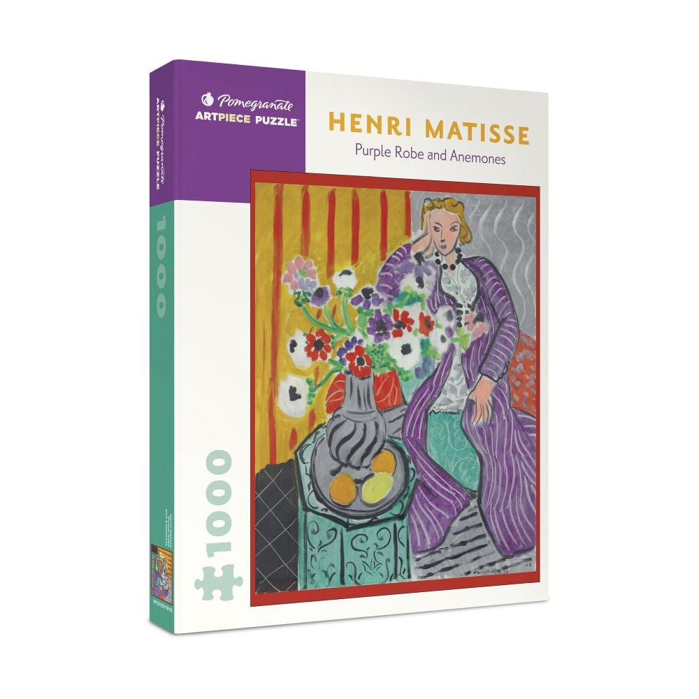 Henri Matisse: Purple Robe and Anemones - 1000 Piece Pomegranate Jigsaw Puzzle