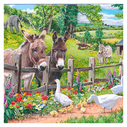 Jack & Jenny 250 large piece jigsaw puzzle by House of Puzzles, alternate view