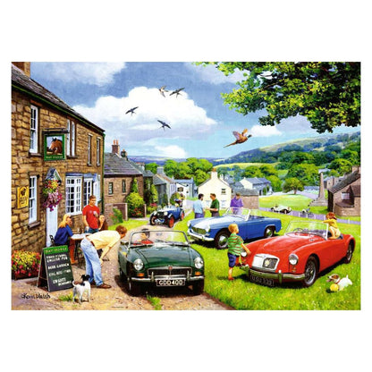 Leisure Days No. 11: Day in the Dales 1000 piece jigsaw puzzle by Ravensburger, alternate view