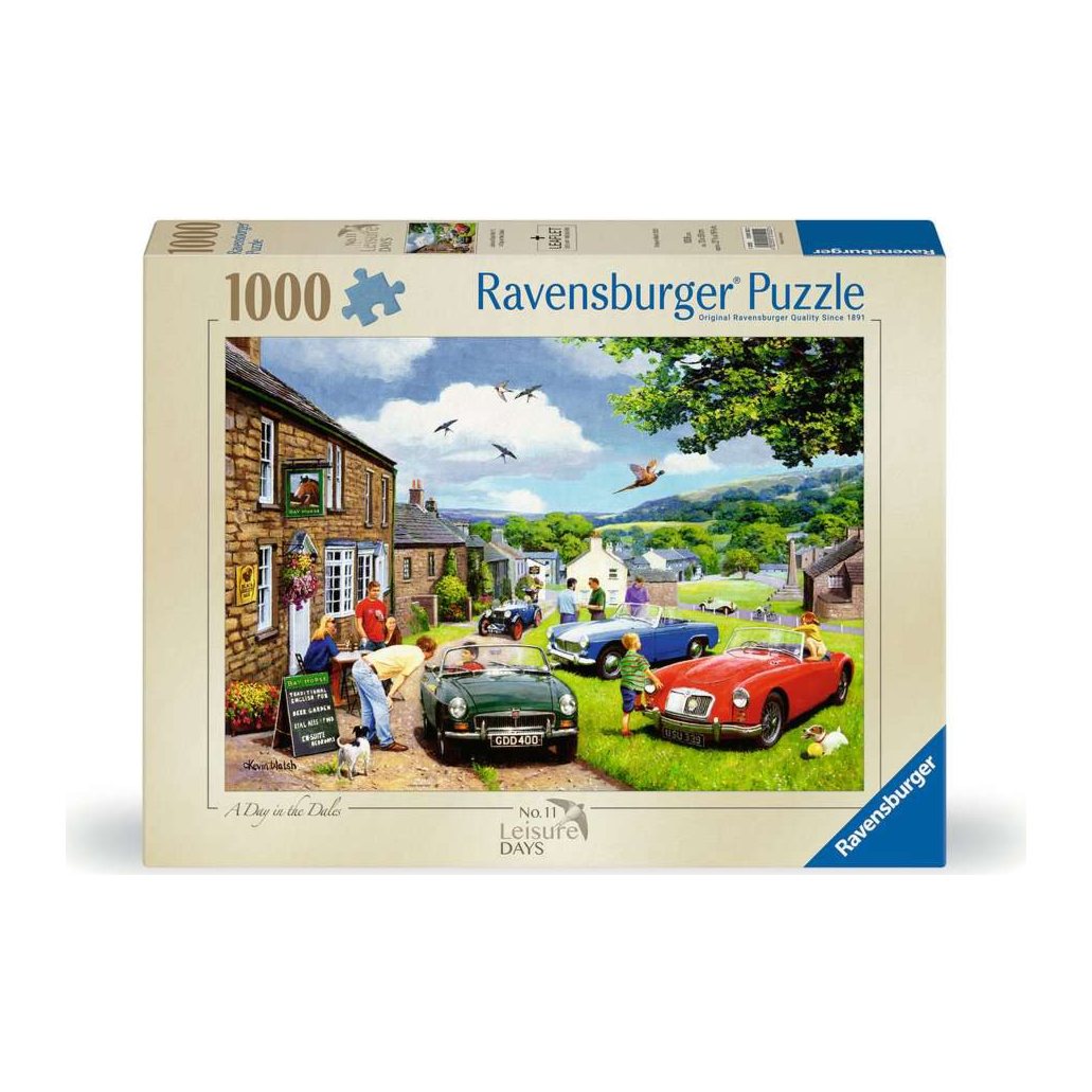 Leisure Days No. 11: Day in the Dales 1000 piece jigsaw puzzle by Ravensburger