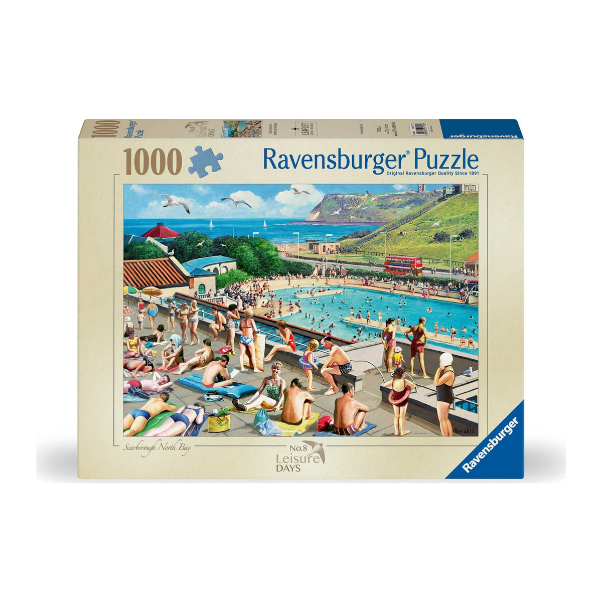 Leisure Days: Scarborough 1000 piece jigsaw puzzle by Ravensburger