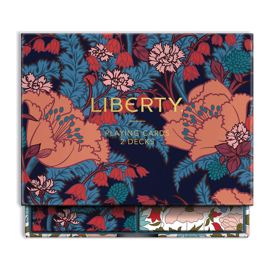 Liberty Floral Playing Cards Twin Pack by Galison