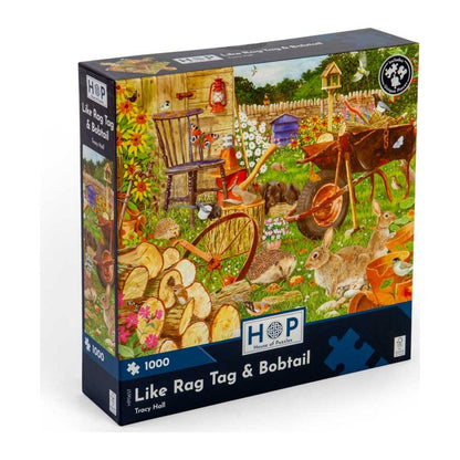 Like Rag Tag & Bobtail 1000 piece jigsaw puzzle by House of Puzzles