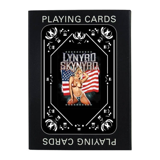 Lynyrd Skynyrd Playing Cards in Metal Tin by Ocean Peak