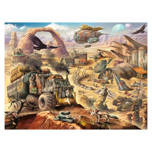 Mad Max: Welcome to the Wasteland 1500 piece jigsaw puzzle by Ravensburger, alternate view