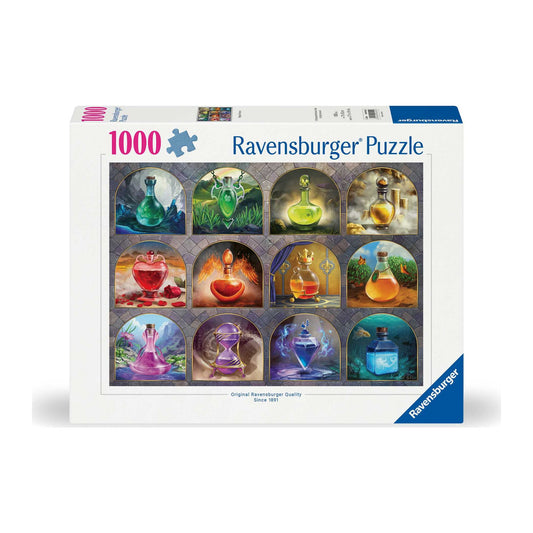 Magical Potions 1000 piece jigsaw puzzle by Ravensburger