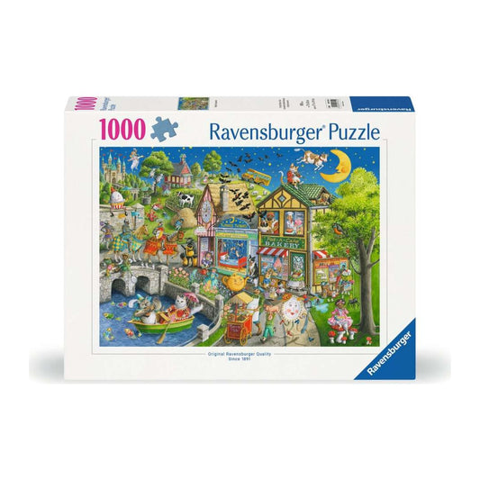 Mother Gooseville 1000 piece jigsaw puzzle by Ravensburger
