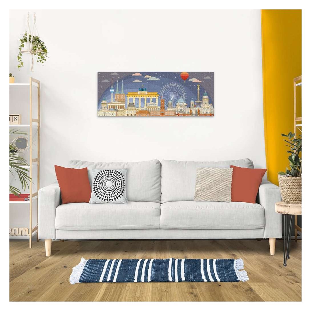 Nights in Berlin 1000 piece jigsaw puzzle by Ravensburger, alternate view