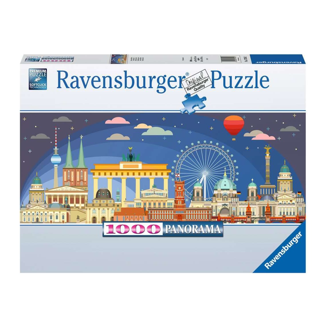 Nights in Berlin 1000 piece jigsaw puzzle by Ravensburger