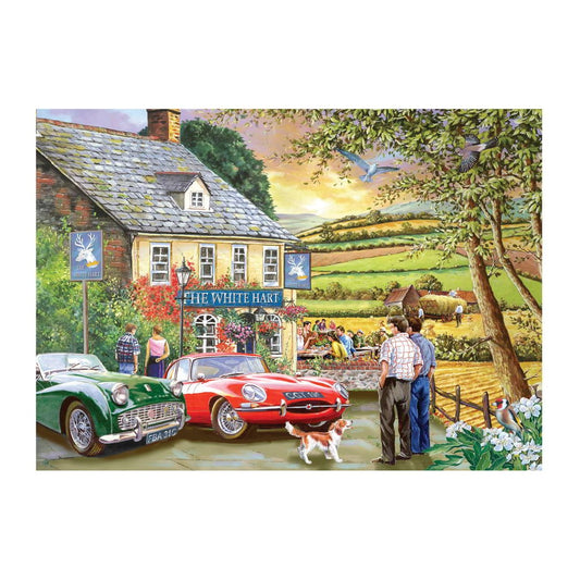 Pleasant Evening 500 piece jigsaw puzzle by House of Puzzles, alternate view