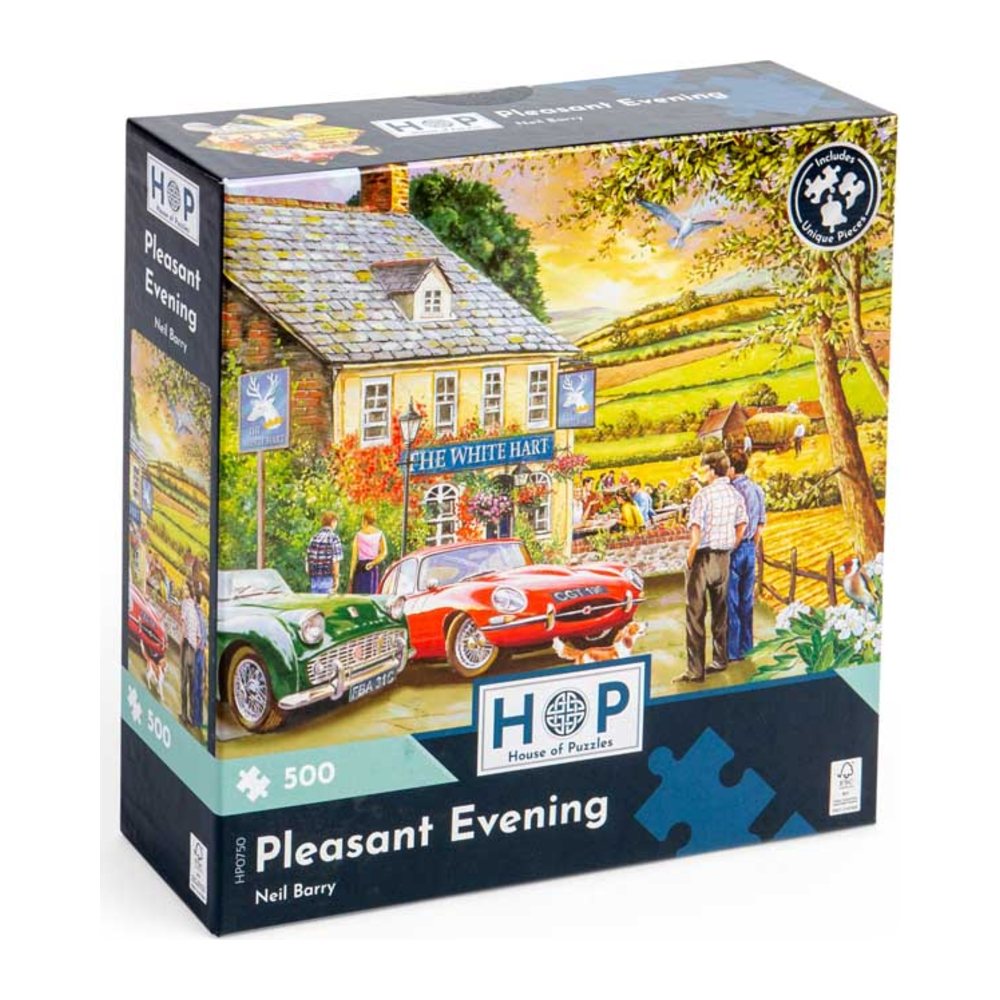 Pleasant Evening 500 piece jigsaw puzzle by House of Puzzles