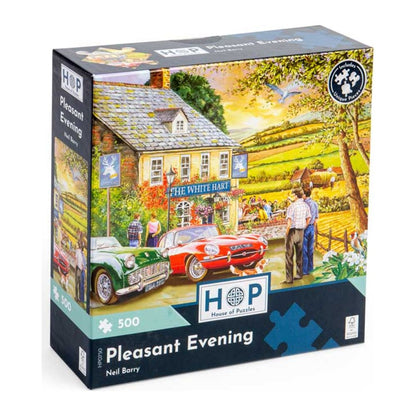 Pleasant Evening 500 piece jigsaw puzzle by House of Puzzles