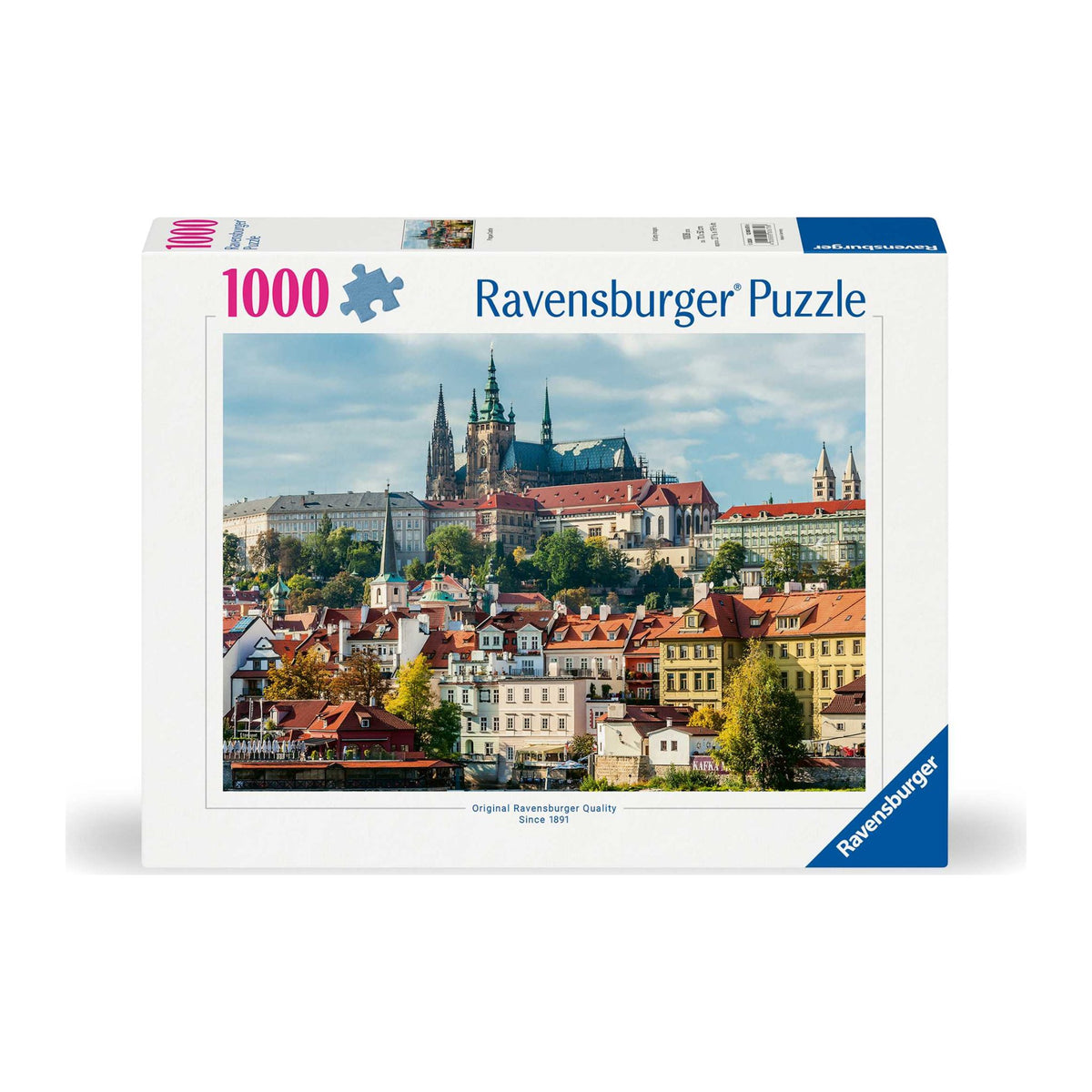 Prague Castle 1000 piece jigsaw puzzle by Ravensburger