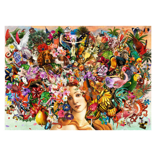 Puzzle Passion 1000 piece jigsaw puzzle by Ravensburger, alternate view