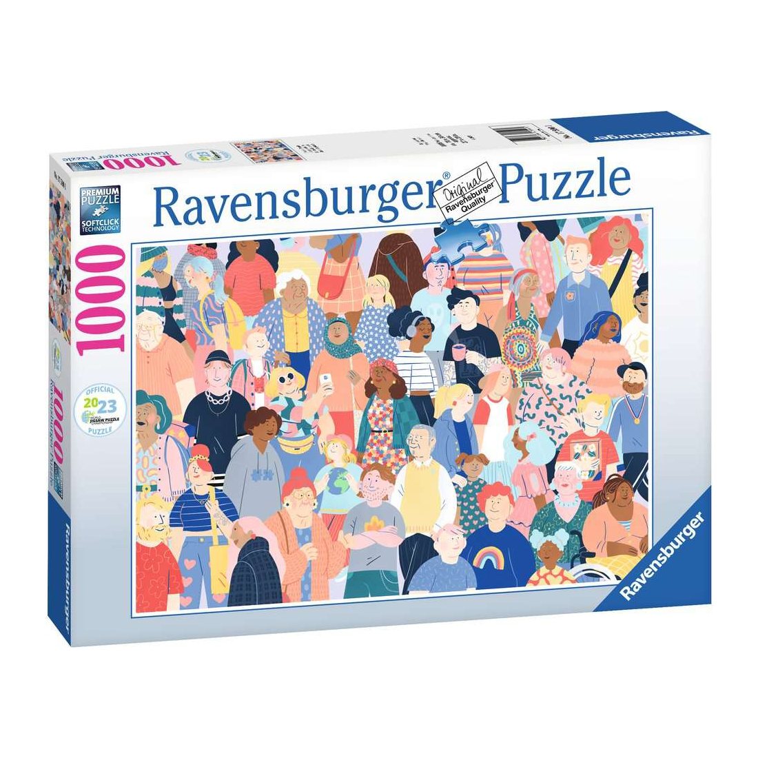 Puzzle People 1000 piece jigsaw puzzle by Ravensburger