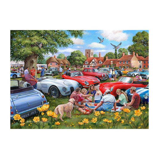 Rally Round 1000 piece jigsaw puzzle by House of Puzzles, alternate view